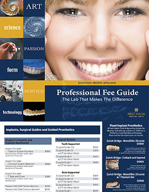 Precision Dental Fee Guide